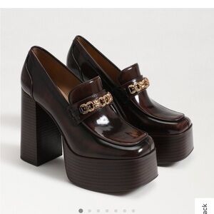 Sam Edelman Rowe Platform Loafers NWOT